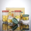 Glass-sealed jar, kitchen grain storage sealed container, food-grade plastic event gift details Picture